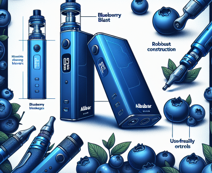 Alibarbar Vape Review: Exploring the Blueberry Blast Experience