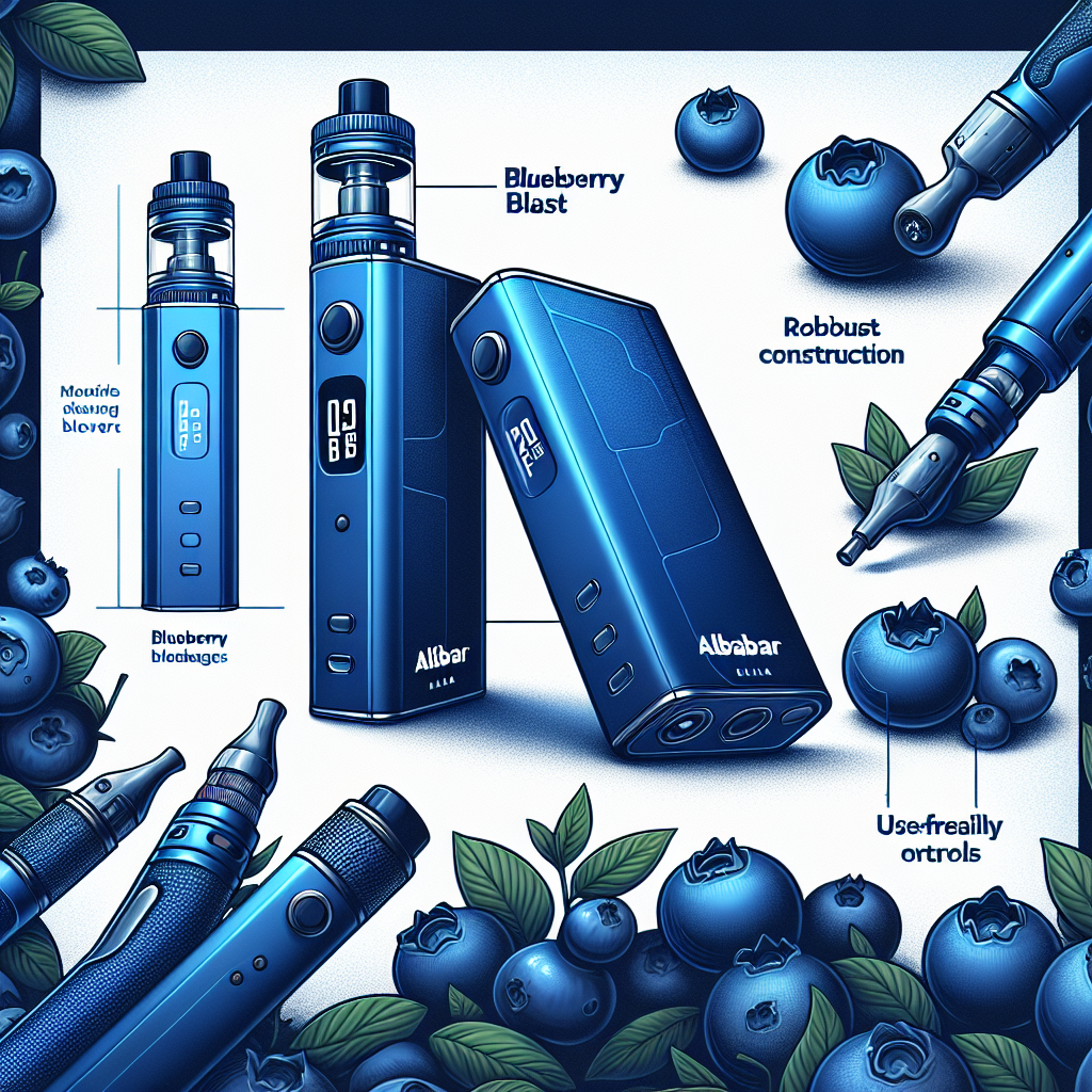 Alibarbar Vape Review: Exploring the Blueberry Blast Experience